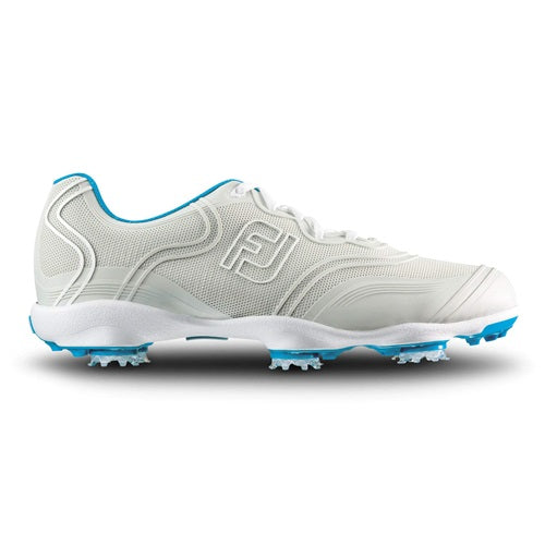 An image of a FootJoy Women's Aspire Flxgrd Clt White - 98895 on a white background