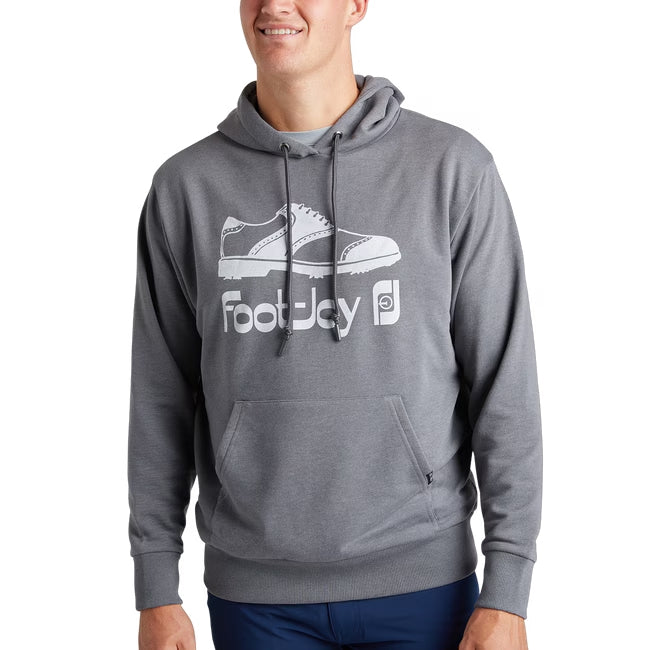 FootJoy Shoe Iron Heritage Hoodie - Charcoal