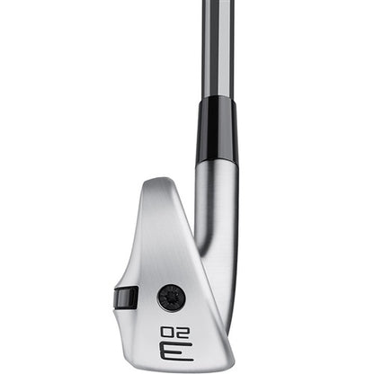 An image of a TaylorMade P-DHY Utility Iron on a white background