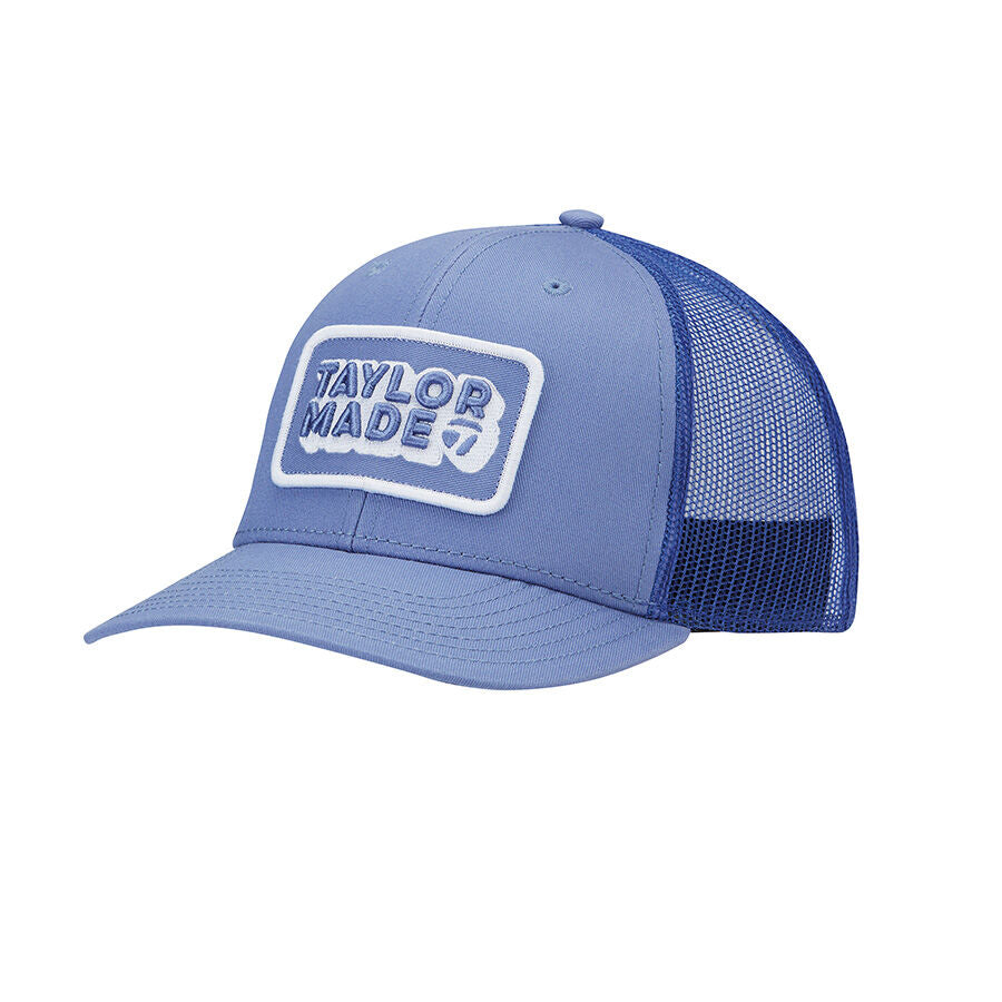 An image of a TaylorMade New Trucker Hat - Lavender - Regular on a white background