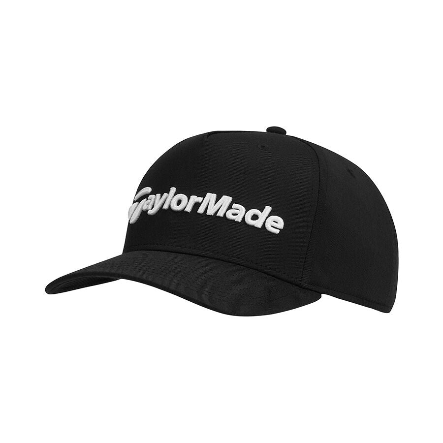 An image of a TaylorMade EGA Frame Hat - Black on a white background