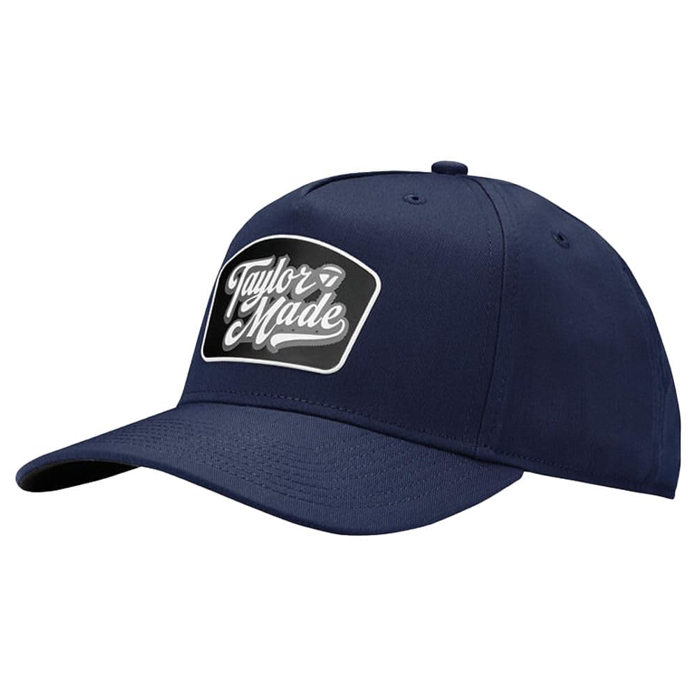 An image of a TaylorMade LSA Frame Hat - Navy on a white background