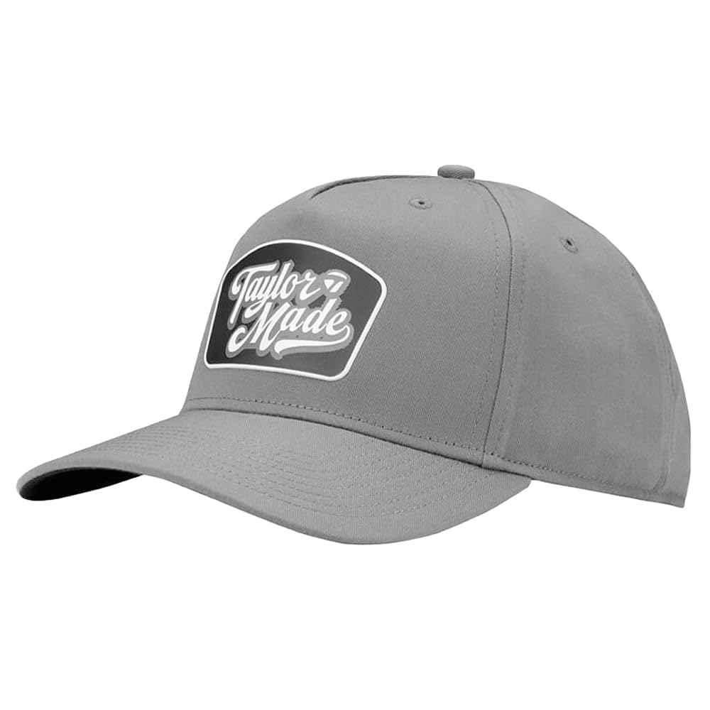 An image of a TaylorMade LSA Frame Hat - Gray on a white background