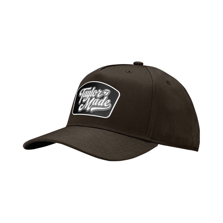 An image of a TaylorMade LSA Frame Hat - Brown on a white background