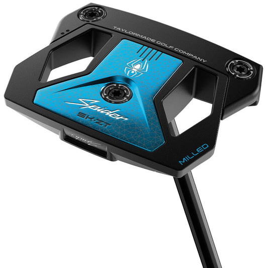 An image of a TaylorMade Spider ZT Black CB Putter on a white background