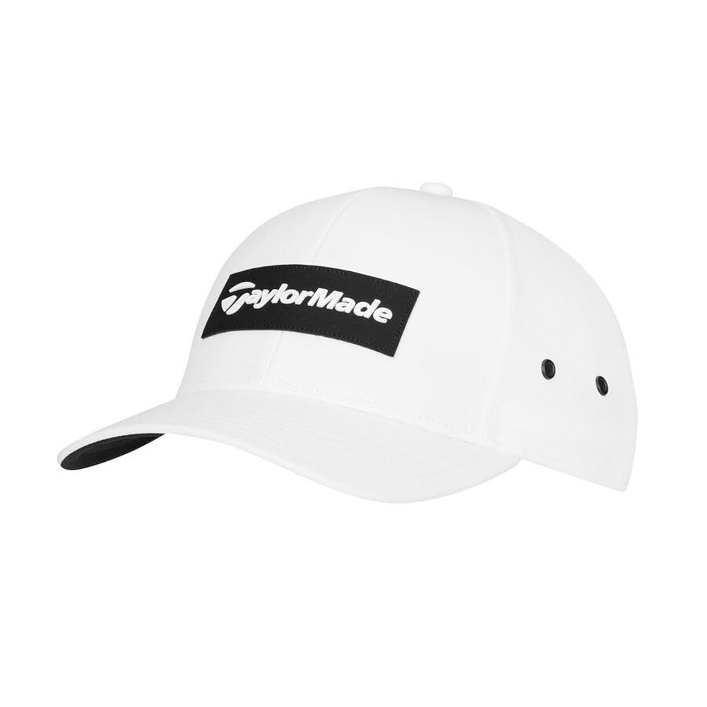 An image of a TaylorMade 2026 LS Newport SKT Metal Eyelit Hat on a white background