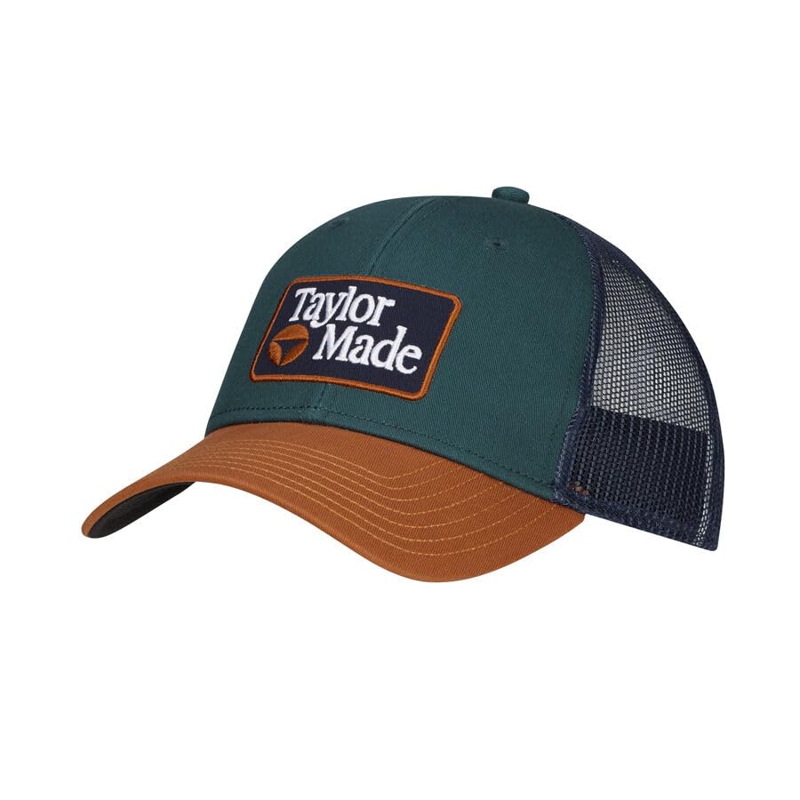 An image of a TaylorMade 2026 LS Radar Trucket Hat - Teal on a white background