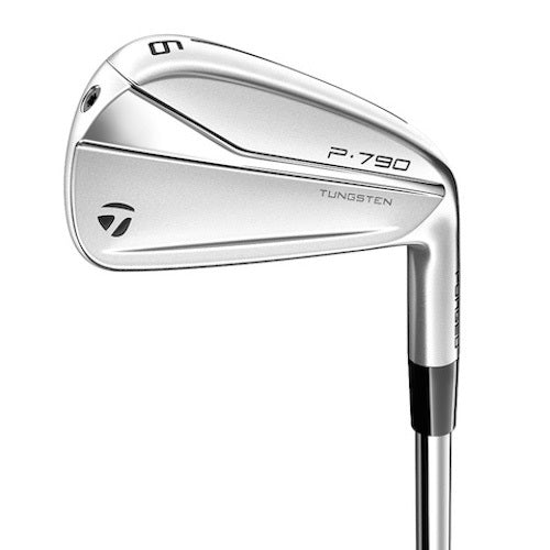 An image of a TaylorMade 2021 P790 Iron Set - Steel on a white background