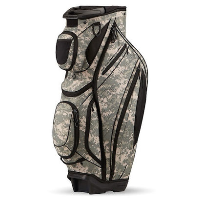 An image of a TaylorMade TM16 Catalina Cart Bag - Camoflauge on a white background