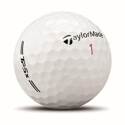 An image of a TaylorMade 2026 TP5x Golf Balls on a white background