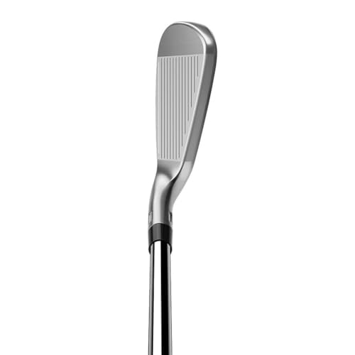 An image of a TaylorMade Qi Max Iron Set - 5-P,A - Steel Stiff - LH on a white background