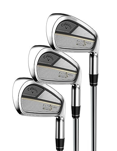 An image of a Callaway Paradym Star Iron Set - Graphite on a white background