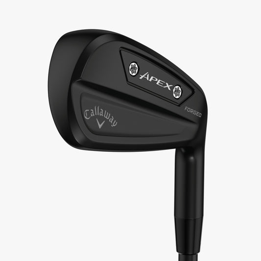 An image of a Callaway Apex AI300 Black Iron Set - Steel on a white background