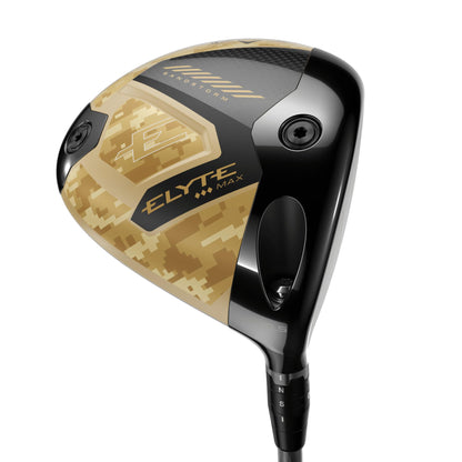 An image of a Callaway Elyte Sandstorm TD Max Driver on a white background
