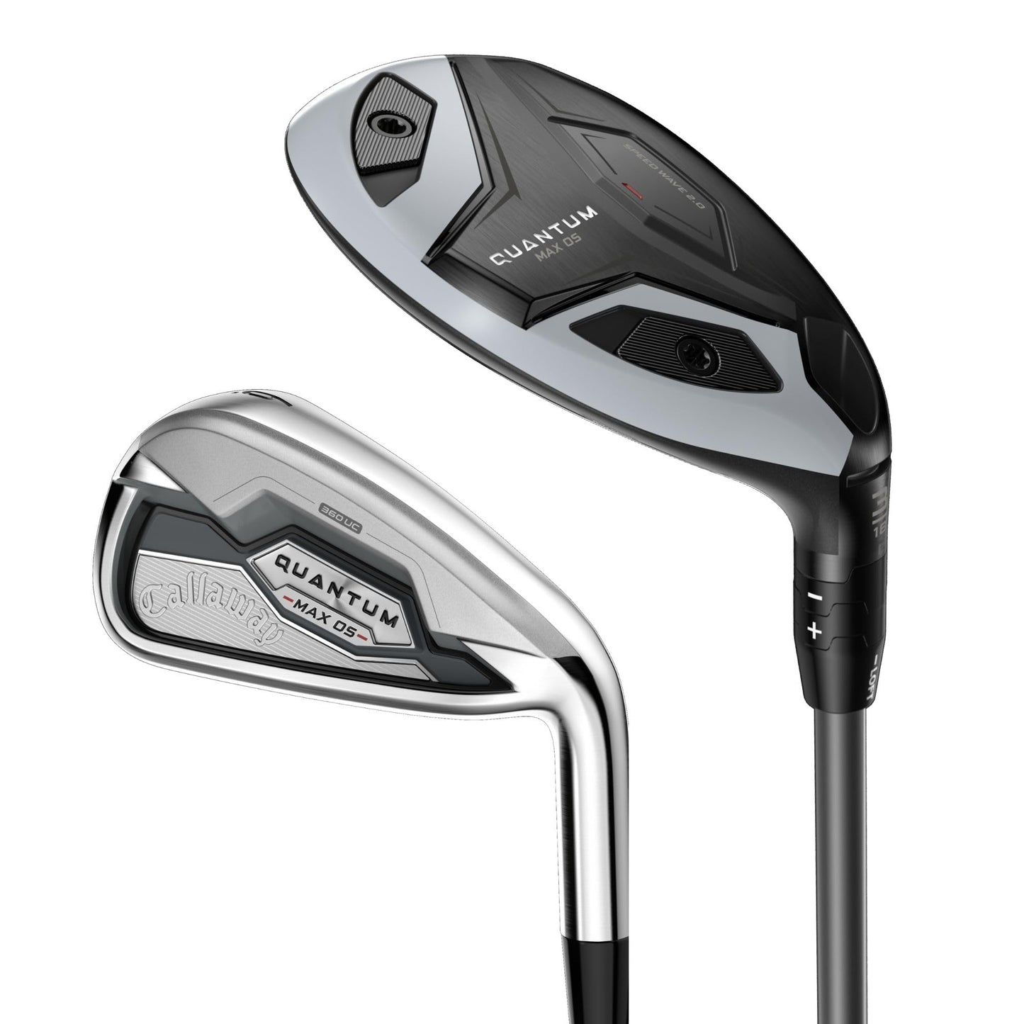An image of a Callaway Quantum Max OS Combo Set on a white background