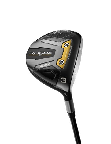 An image of a Callaway Rogue ST Max Fairway Wood on a white background