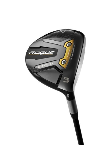 An image of a Callaway Rogue ST Max D Fairway Wood on a white background