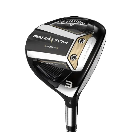 An image of a Callaway Paradym Star Fairway Wood on a white background