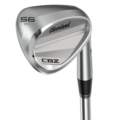 An image of a Cleveland CBZ Wedge - 52 - Graphite on a white background