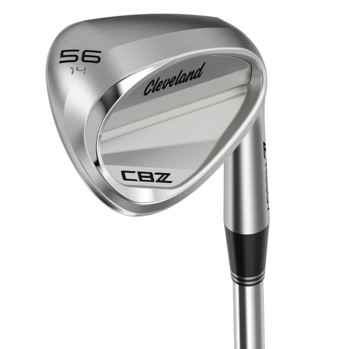 An image of a Cleveland CBZ Wedge - 54 - Graphite on a white background