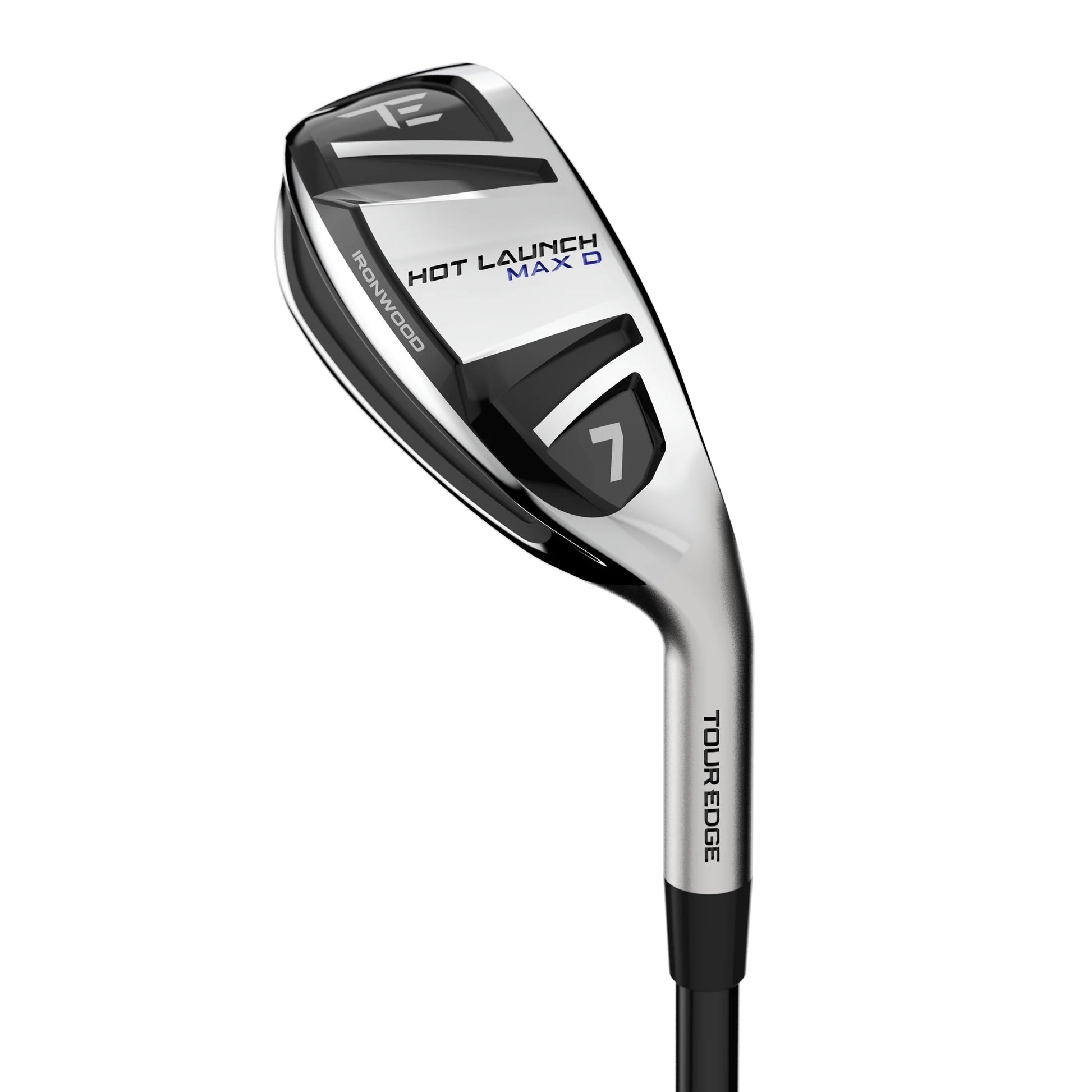 An image of a Tour Edge Hot Launch Max D Iron Wood - Graphite on a white background