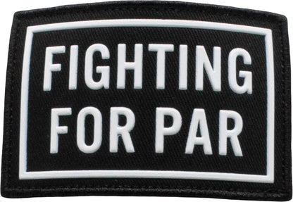 An image of a Good Good Right On Par Trucker Hat on a white background