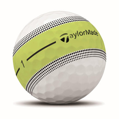An image of aTM26  Tour Response Stripe NEONYLW GLB dz on a white background