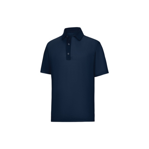 FootJoy Star Geo Pique Polo - Navy