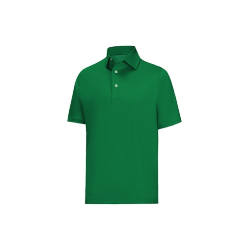 FootJoy MicroFeeder Stripe Polo - Field Green / Navy
