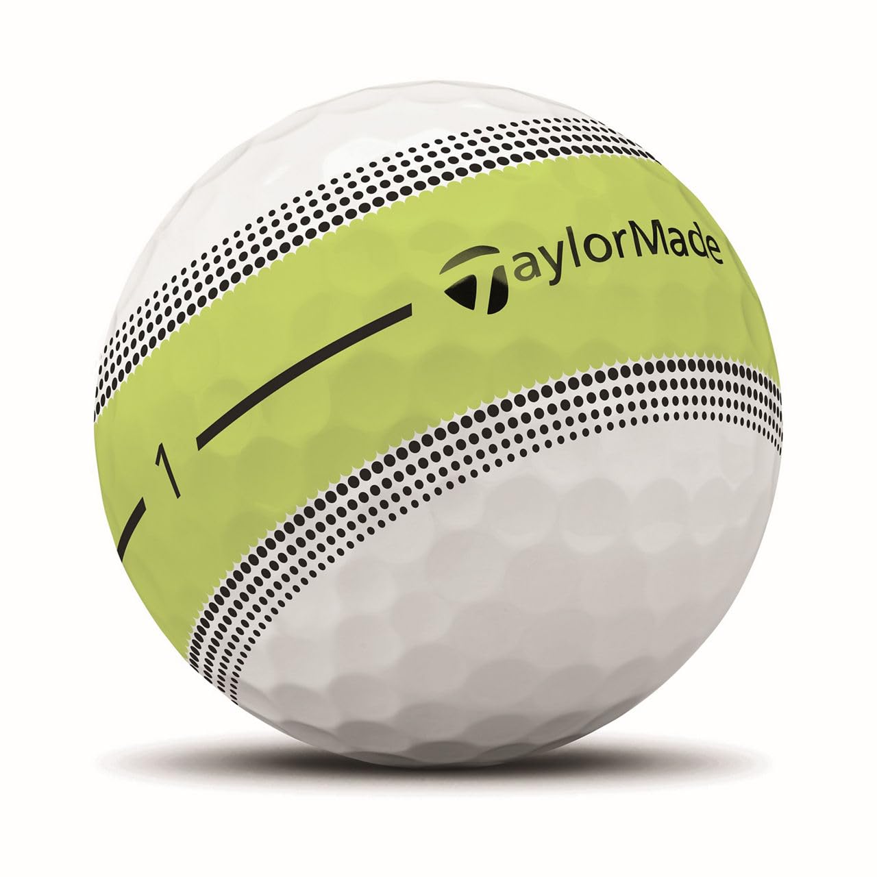 A Product image of a TaylorMade 2026  Tour Response StripeNEON Multi GLB dz on a white background