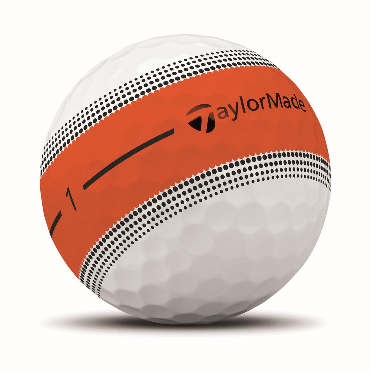 A Product image of a TaylorMade 2026  Tour Response StripeNEON Multi GLB dz on a white background