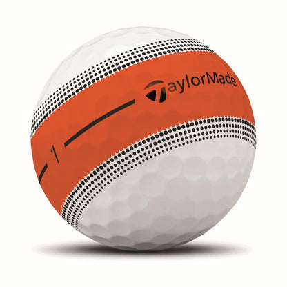 A Product image of a TaylorMade 2026  Tour Response StripeNEON Multi GLB dz on a white background