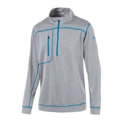 A product image of a Puma Go Low 1/4 Zip on a white background