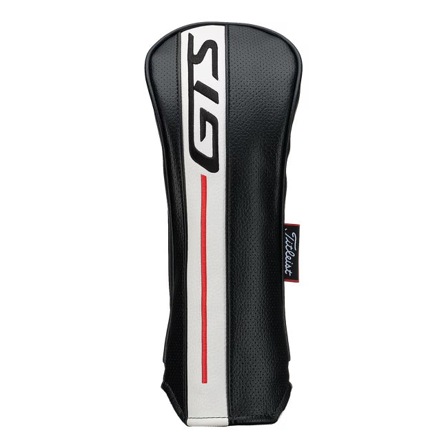 A product image of a Titleist GTS3 Fairway Wood Head Cover on a white background
