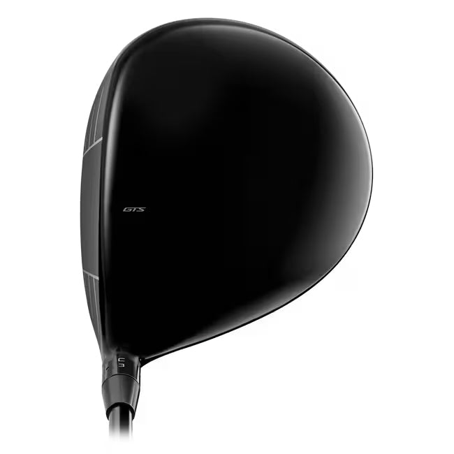 A product image of a Titleist GTS3 Driver at address on a white background