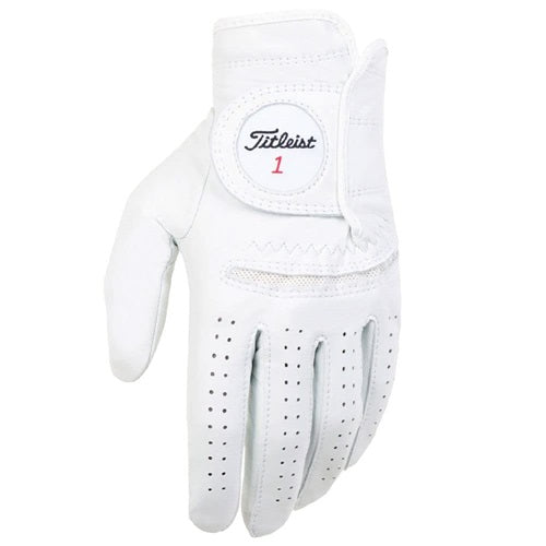 A product image of a Titleist PermaSoft Women's Golf Glove on a white background