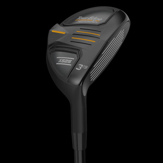 A product image of a Tour Edge Hot Launch X525 Hybrid on a white background