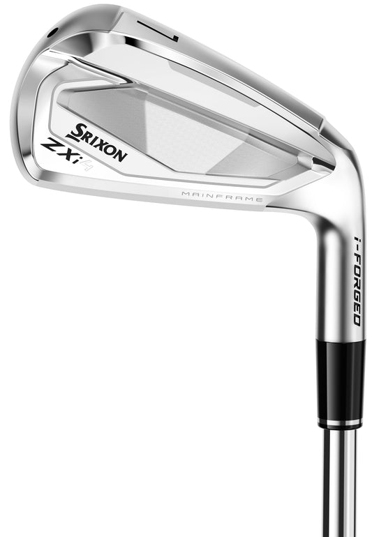 A product image of a Srixon ZXi4 Iron Set - Steel on a white background