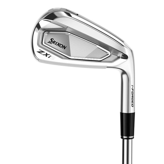 A product image of a Srixon ZXi5 Iron Set - Steel on a white background
