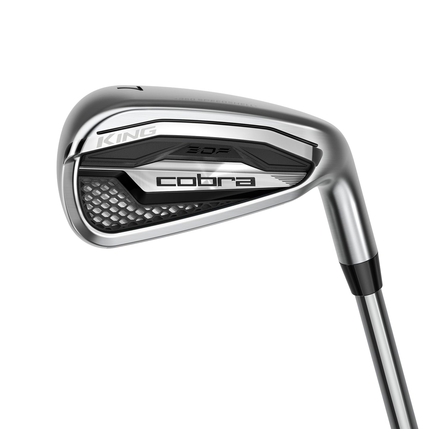 A product image of a Cobra KING Iron Set on a white background