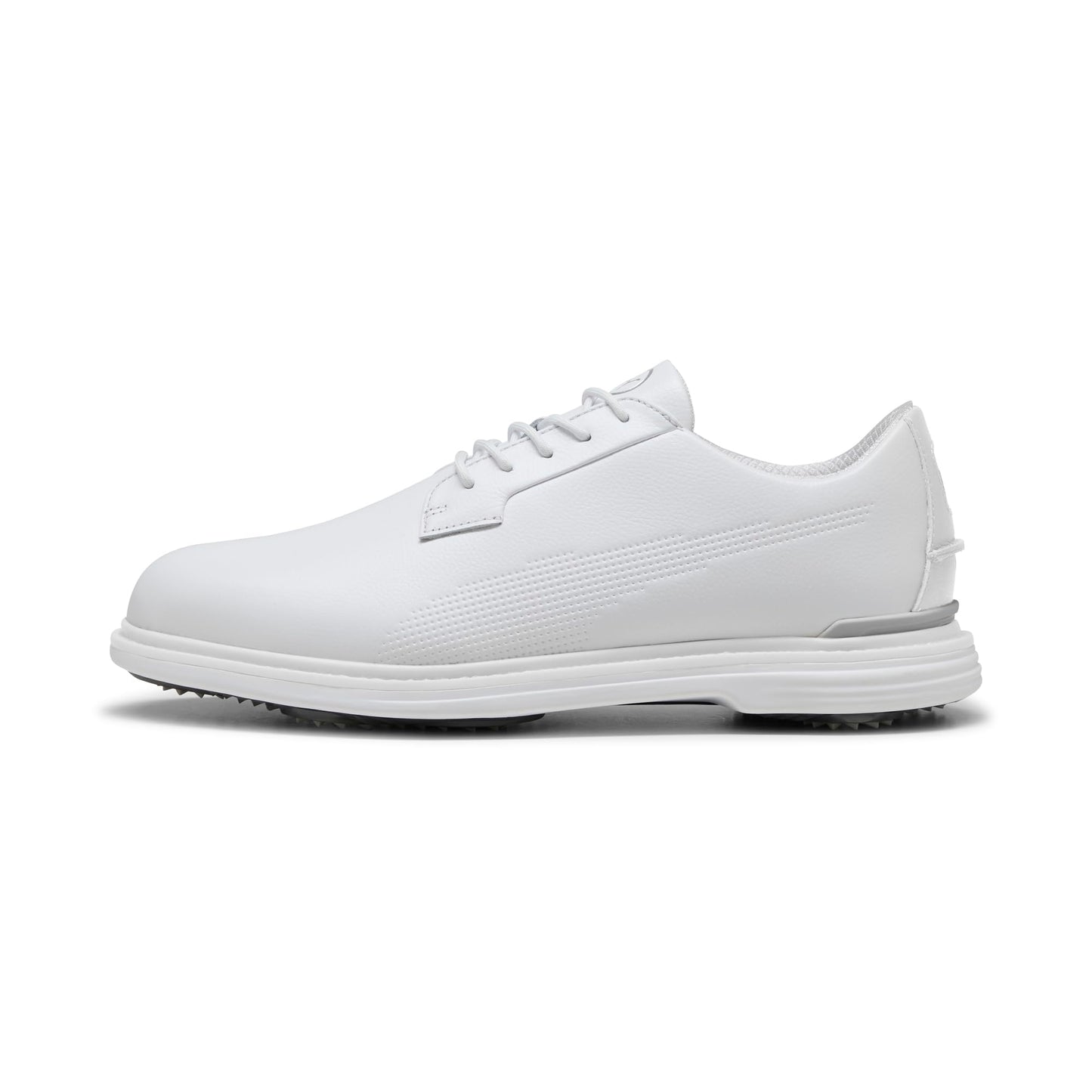 A product image of a Puma Royale Golf Shoes on a white background