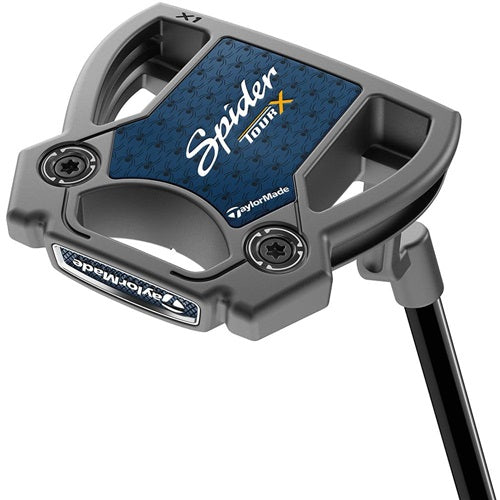 A product image of a TaylorMade Spider Tour X #1 Putter on a white background