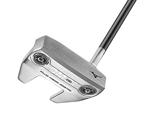 A product image of a Mizuno OMOI Type 6 Putter on a white background