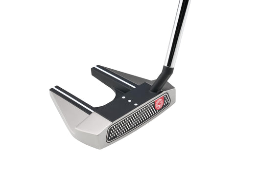 A product image of a Odyssey Microhinge Seven S Putter on a white background