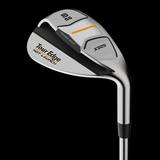 A product image of a Tour Edge Hot Launch X525 Wedge on a white background