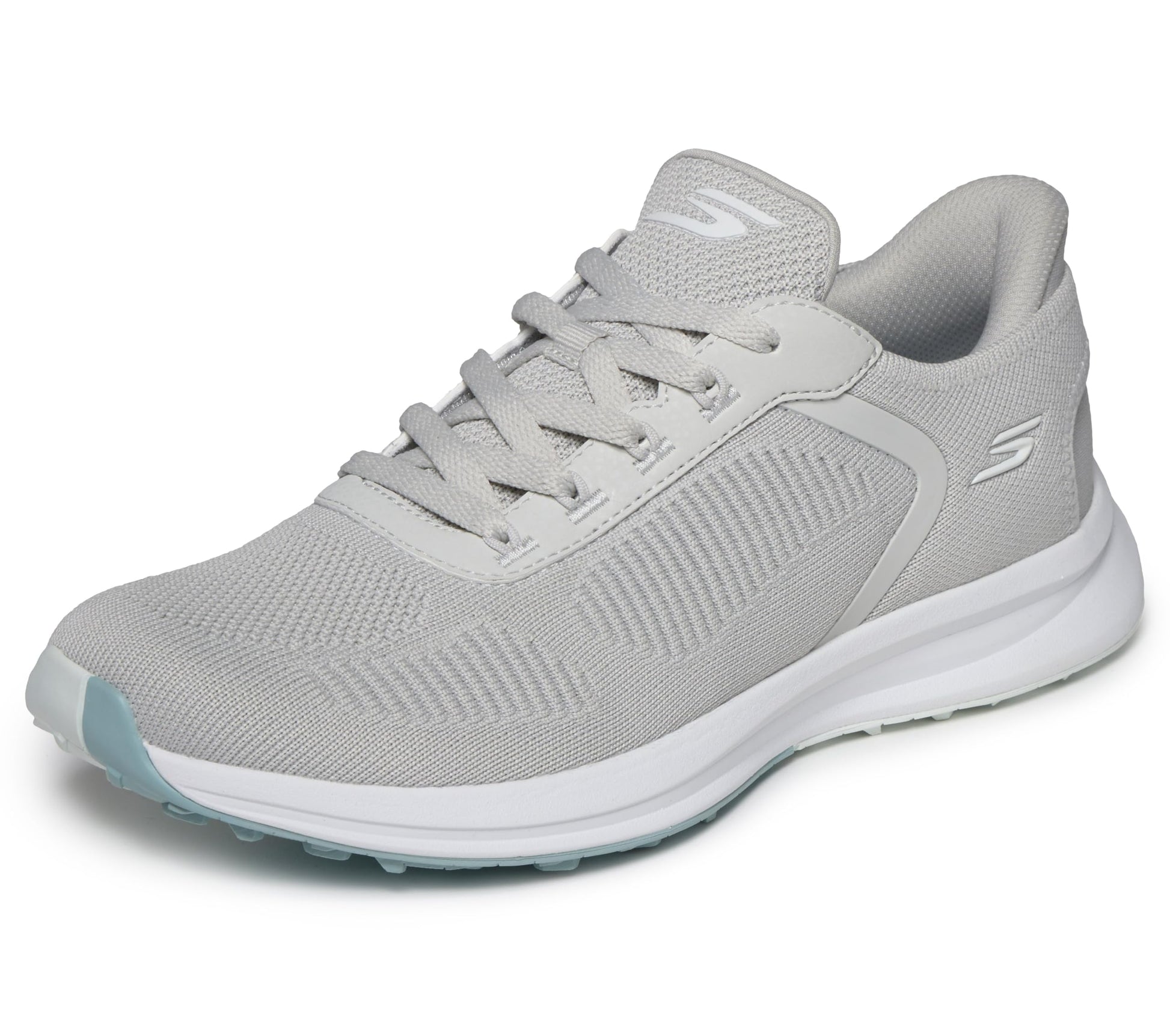 A product image of a Skechers ZEN Women's Golf Shoes - Gray on a white background