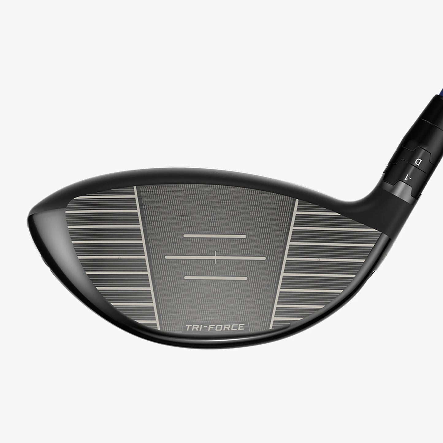 A product image of a Callaway Quantum Max USA 250 Year Limited Driver Face on a white background