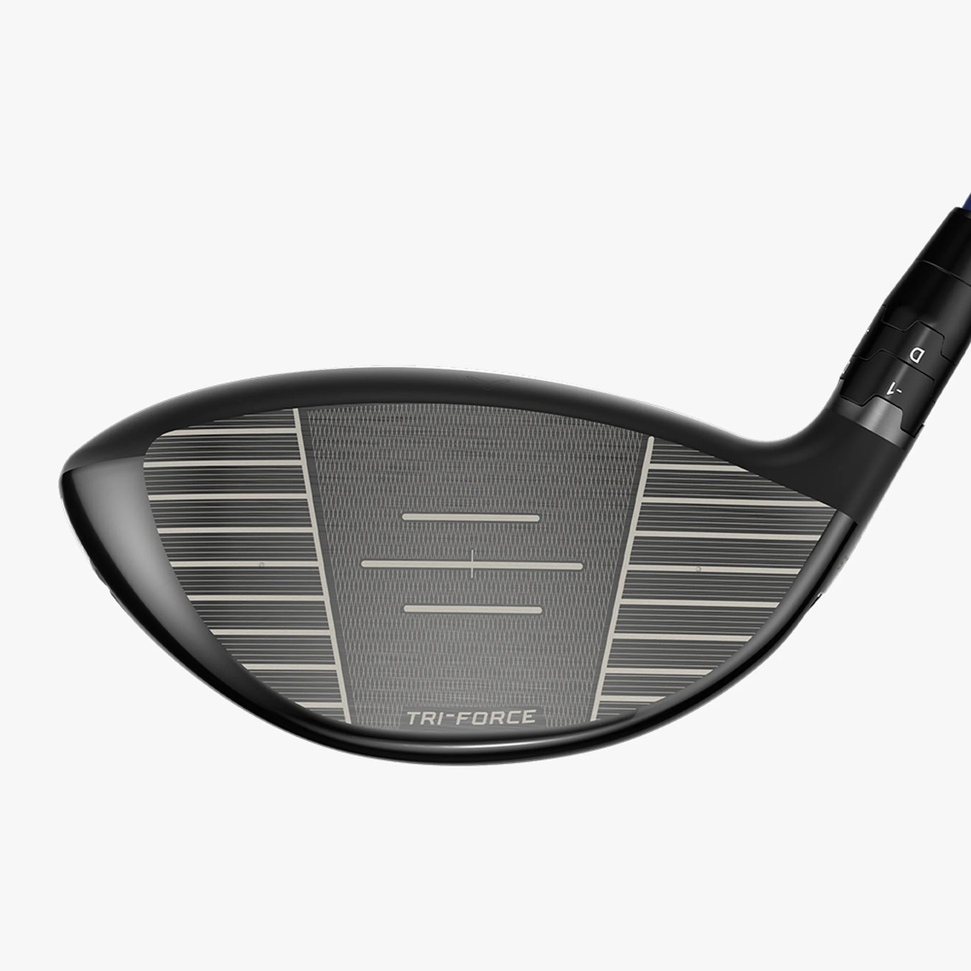 A product image of a Callaway Quantum Max USA 250 Year Limited Driver Face on a white background
