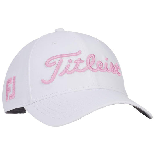 A product image of a Titleist Tour Performance Golf Cap on a white background