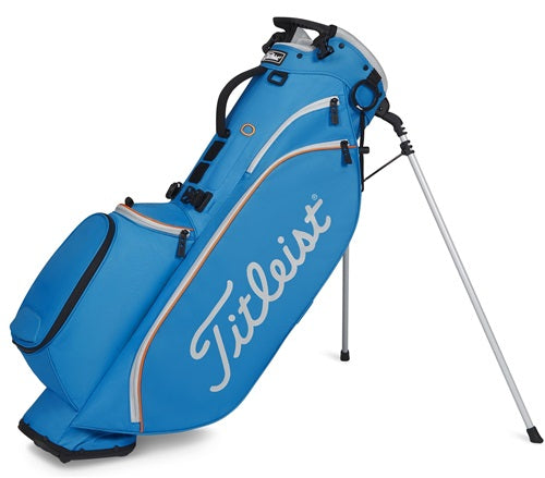 A product image of a Titleist Players 4 Golf Stand Bag on a white background